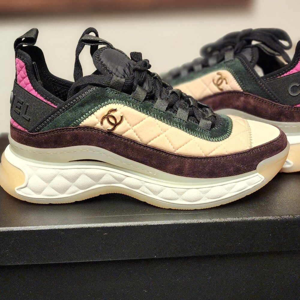 Chanel Trainer Shoes Size 36